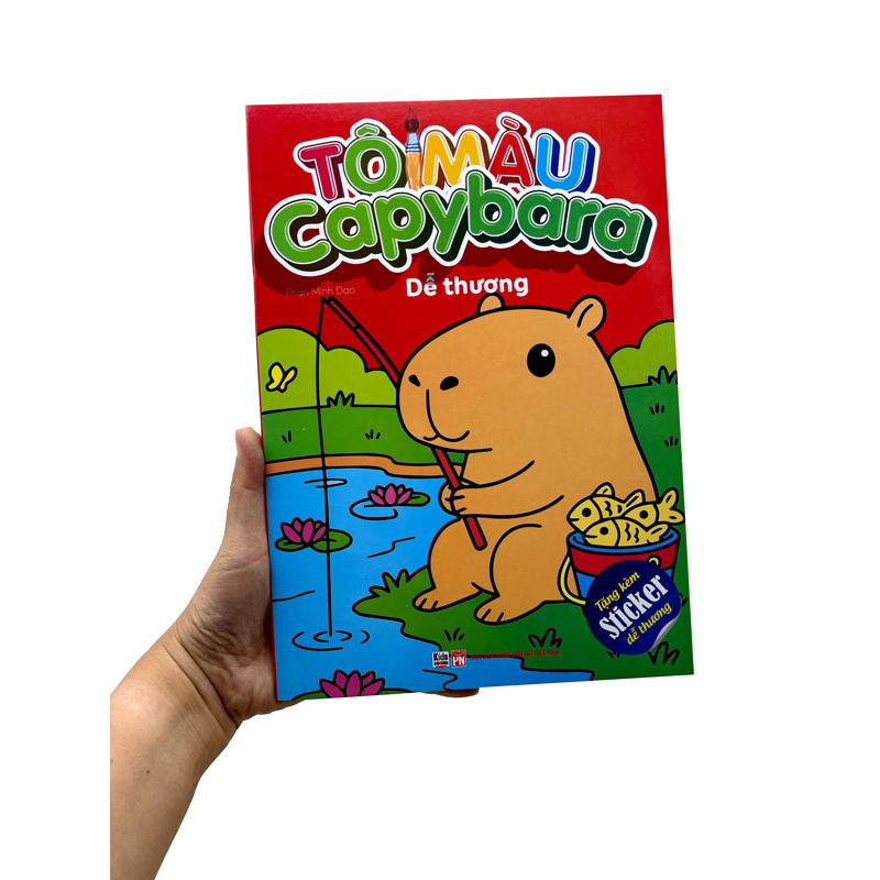 Tô Màu Capybara - Dễ Thương