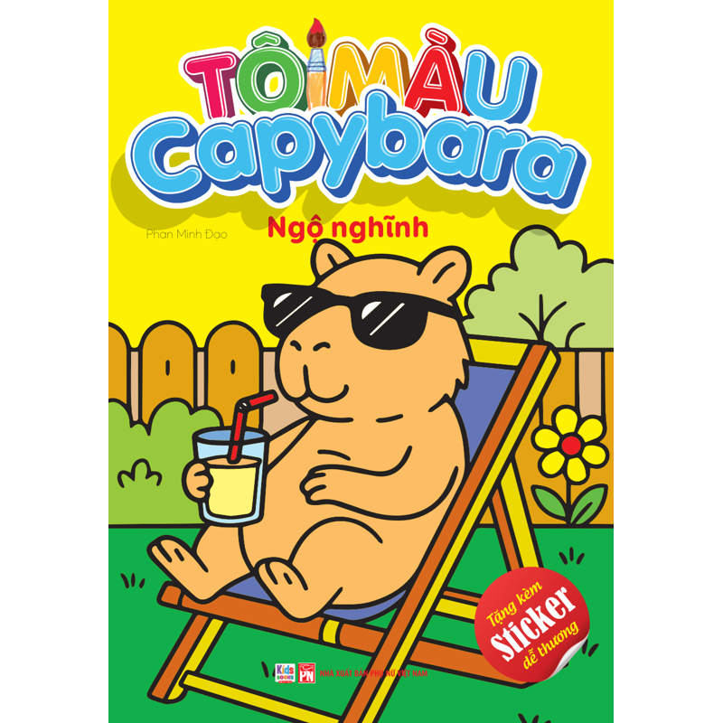 Tô Màu Capybara - Ngộ Nghĩnh