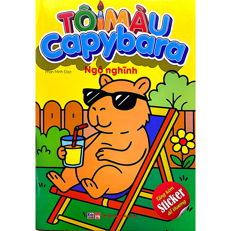 Tô Màu Capybara - Ngộ Nghĩnh