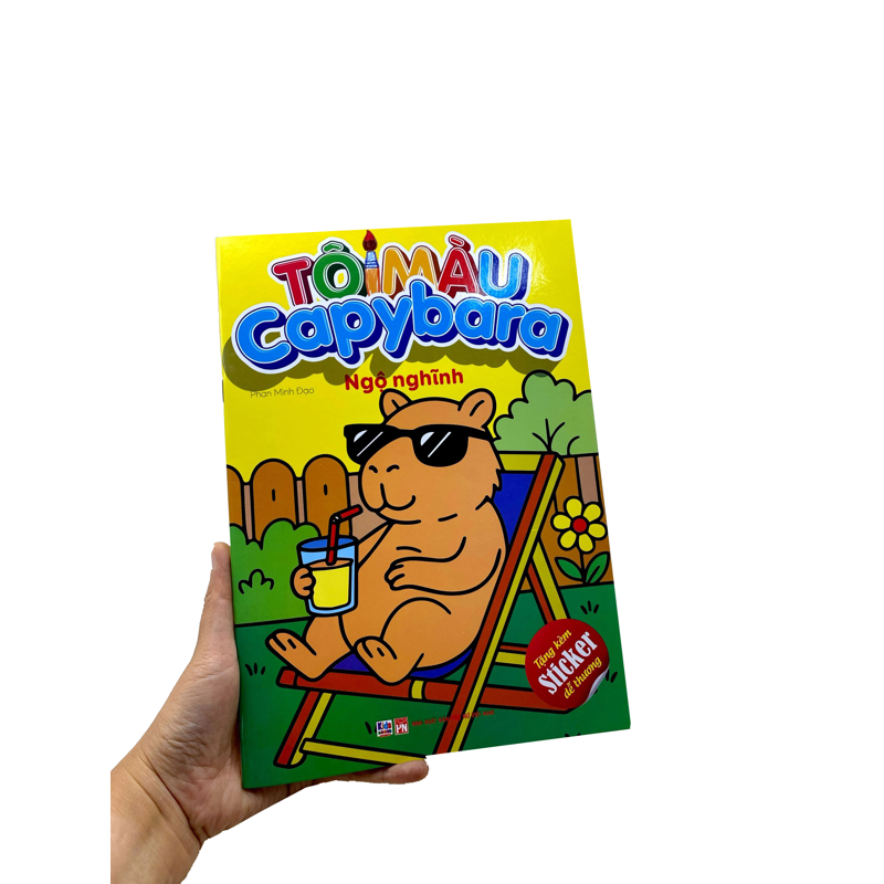 Tô Màu Capybara - Ngộ Nghĩnh