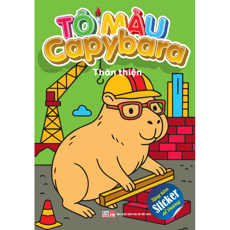 Tô Màu Capybara - Thân Thiện