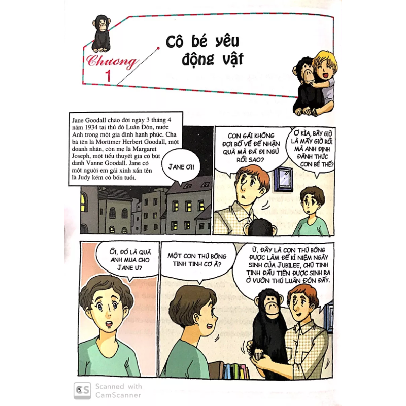 Who - Chuyện Kể Về Danh Nhân Thế Giới - Jane Goodall