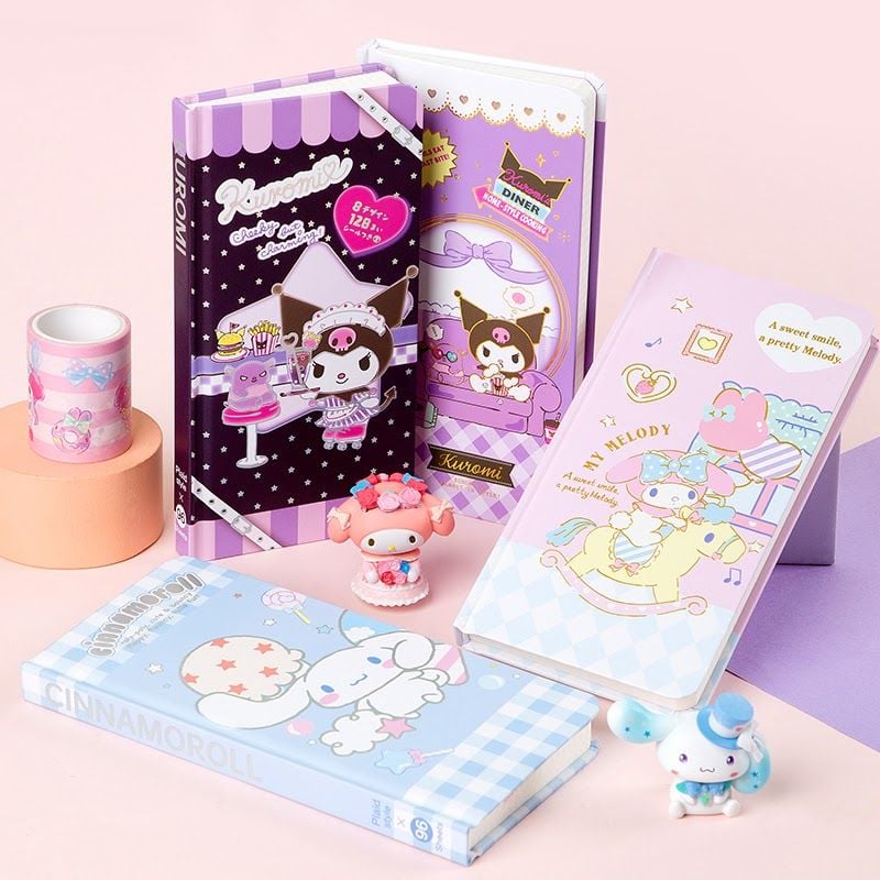 Sanrio -Guangbo - Sổ Weekly Notebook Gubkt81148 (90*185Mm) 144 Trang