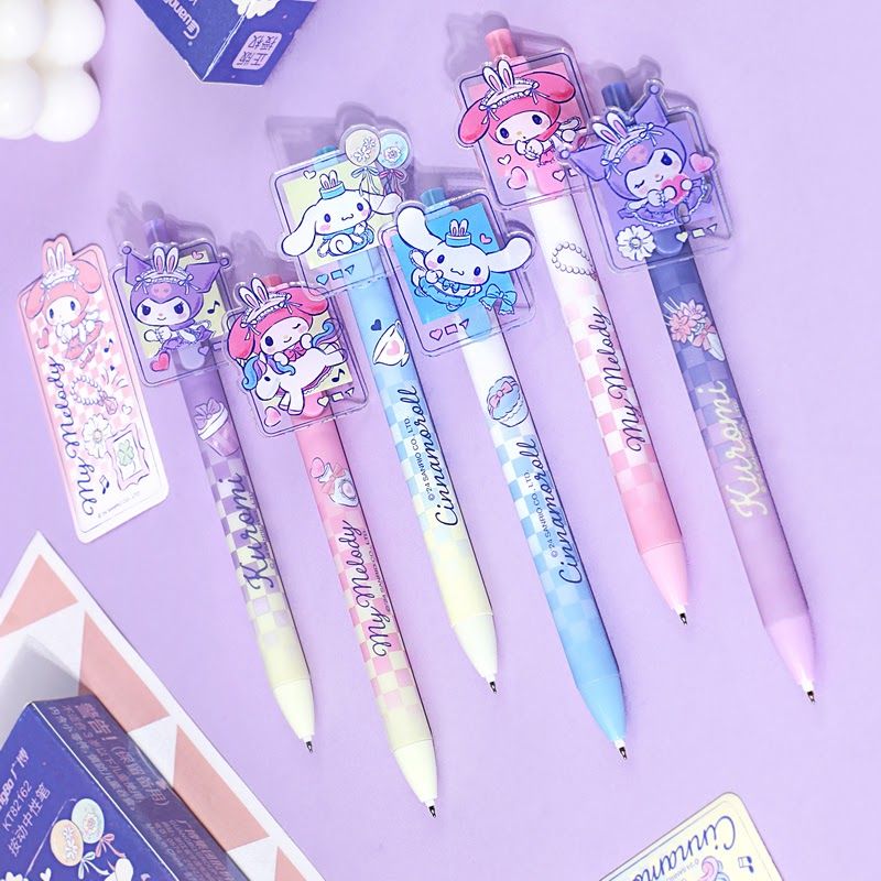 Sanrio -Guangbo - Viết Gel Sr Gubkt82162 Màu Đen Ngòi 0.5Mm (12C/H)