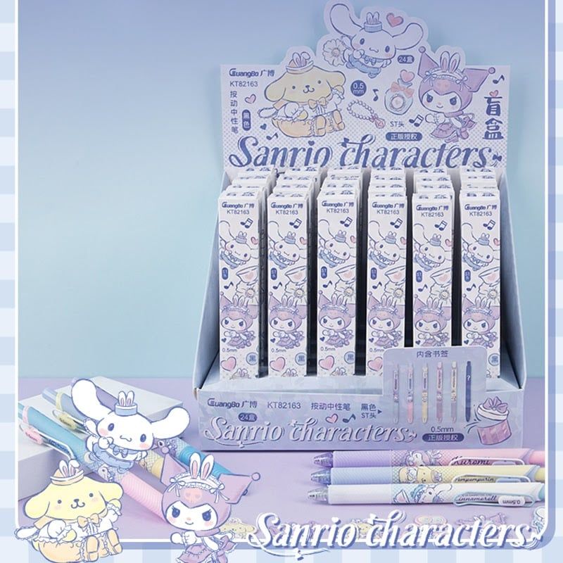 Sanrio -Guangbo - Viết Gel Sr Gubkt82163 Màu Đen Ngòi 0.5Mm (24C/H)