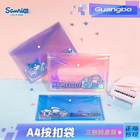 Sanrio -Guangbo - Bìa Nút Gubkt83171 A4 Học Sinh