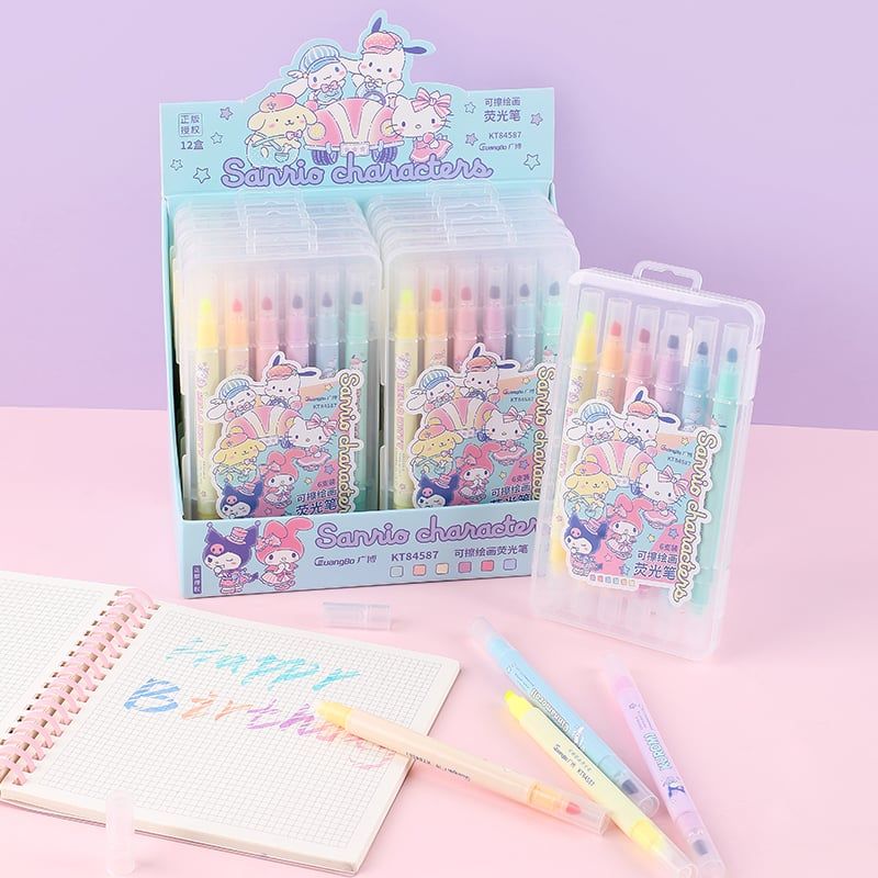 Sanrio -Guangbo - Vỉ 6 Viết Dq Nhớ Dòng Sr Gubkt84587