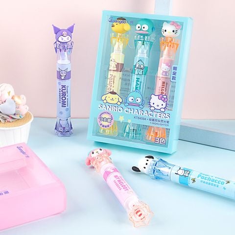 Sanrio -Guangbo - Vỉ 3 Viết Dq Nhớ Dòng Hai Đầu Sr Gubkt84594