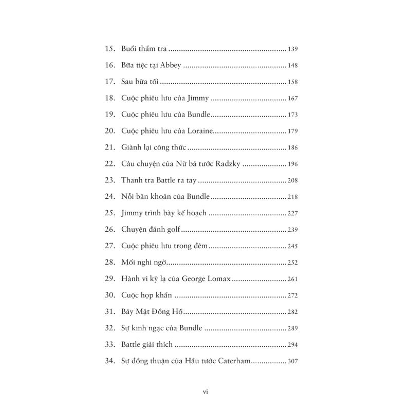 Kỳ Án Bảy Mặt Đồng Hồ