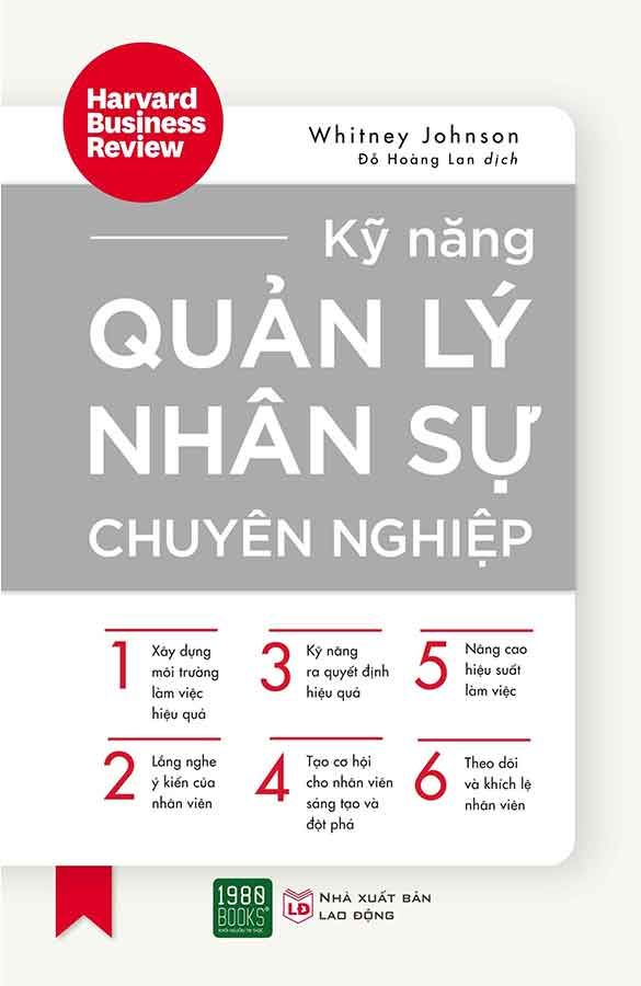 Kỹ Năng Quản Lý Nhân Sự Chuyên Nghiệp (Tái bản năm 2024)