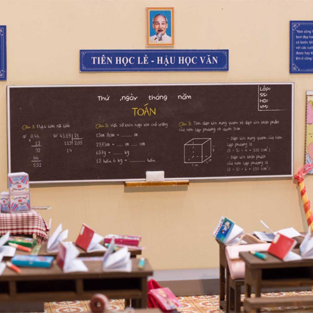Mô Hình Sài Gòn Thu Nhỏ - Ký Ức Tuổi Học Trò - HT01