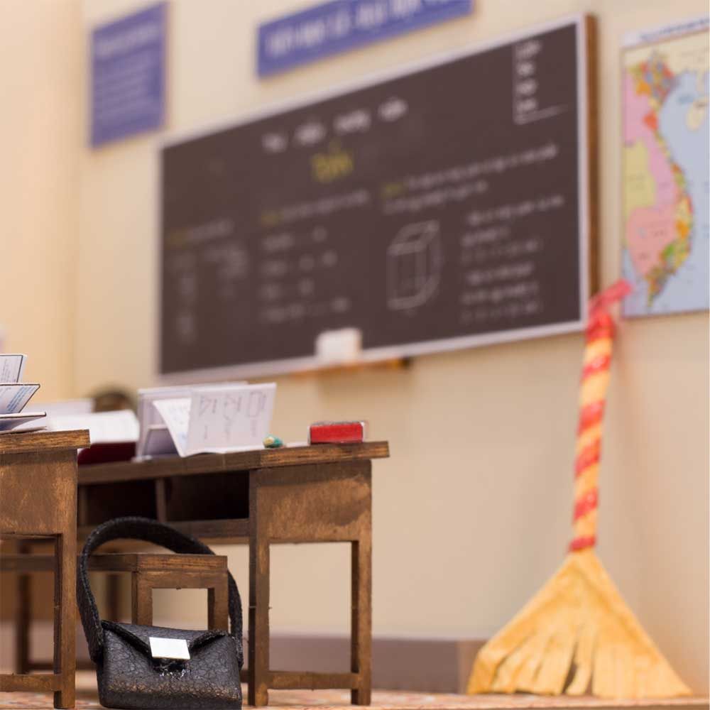 Mô Hình Sài Gòn Thu Nhỏ - Ký Ức Tuổi Học Trò - HT01
