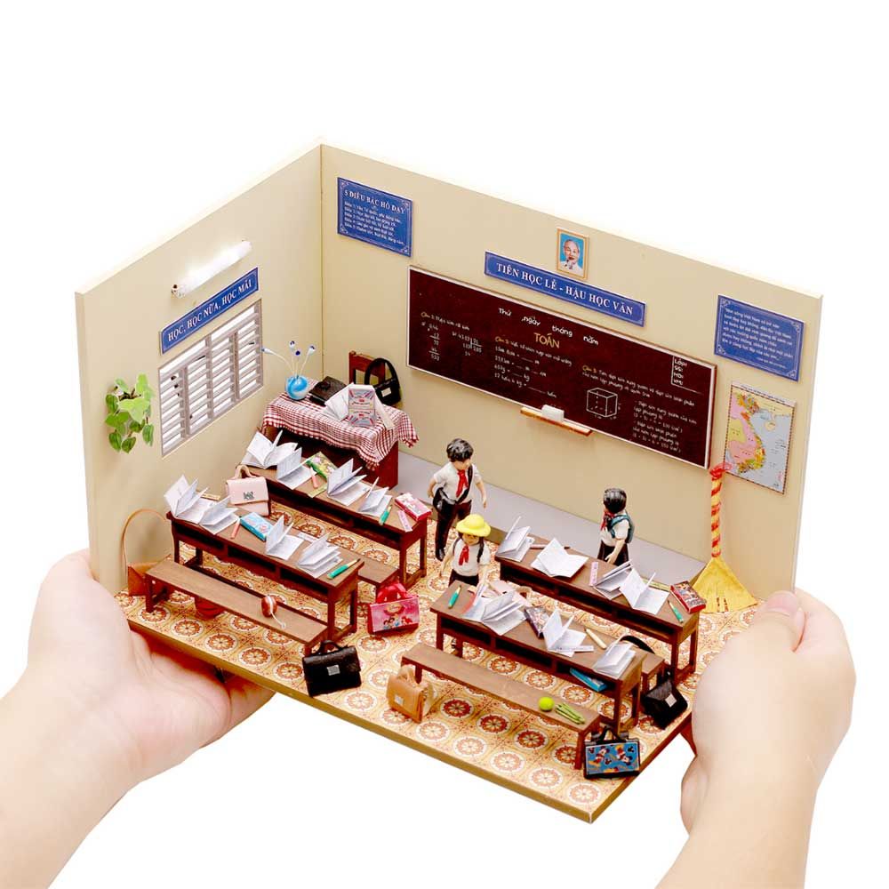 Mô Hình Sài Gòn Thu Nhỏ - Ký Ức Tuổi Học Trò - HT01