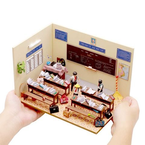 Mô Hình Sài Gòn Thu Nhỏ - Ký Ức Tuổi Học Trò - HT01
