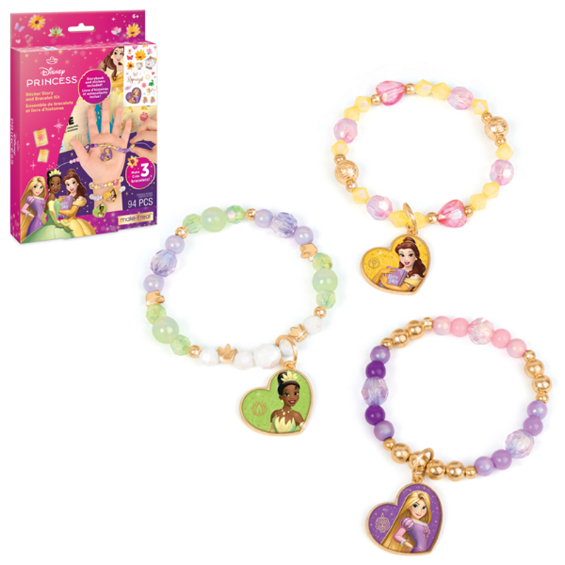 Make It Real Bộ Làm Vòng Tay Sáng Tạo Công Chúa Disney 4233MIR