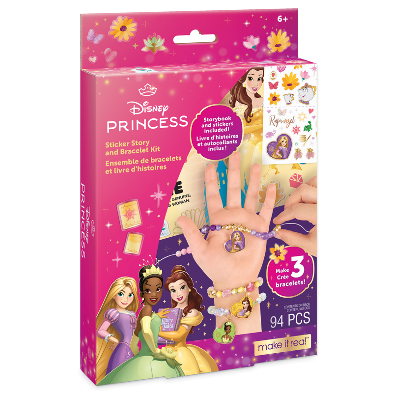 Make It Real Bộ Làm Vòng Tay Sáng Tạo Công Chúa Disney 4233MIR