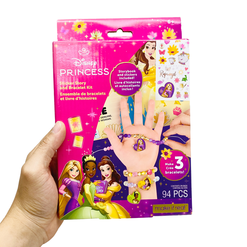 Make It Real Bộ Làm Vòng Tay Sáng Tạo Công Chúa Disney 4233MIR
