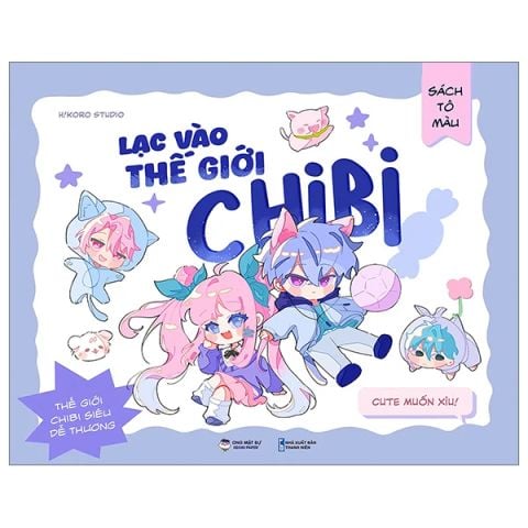 OMB - TẬP TÔ MÀU - LẠC VÀO THẾ GIỚI CHIBI ĐL:140 (OMB-0080)