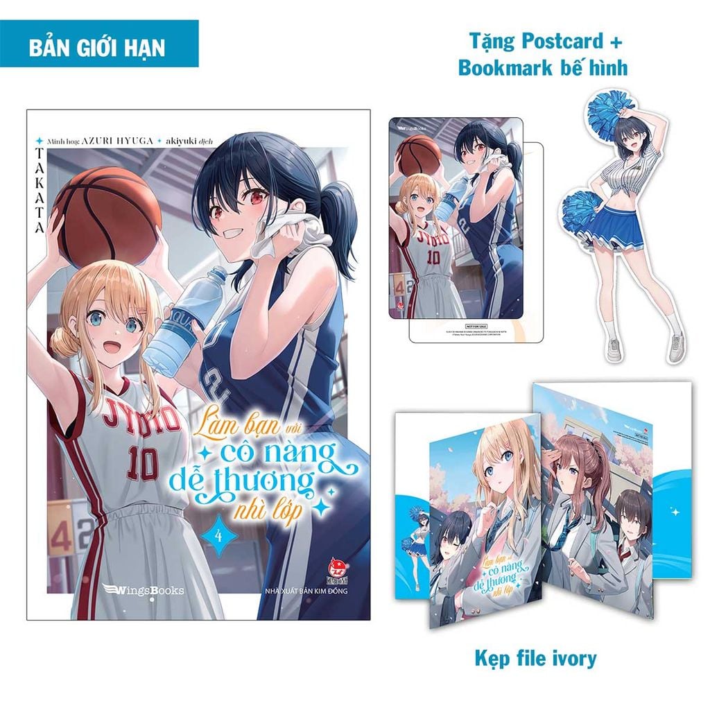 Làm Bạn Với Cô Nàng Dễ Thương Nhì Lớp - Tập 4 (Bản giới hạn) (Dự kiến phát hành 13.03.2026)