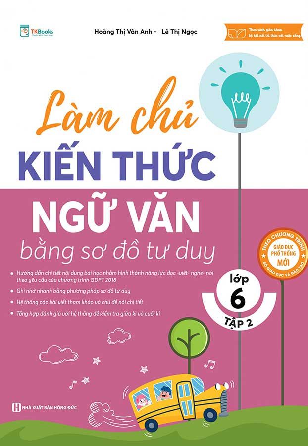 Làm Chủ Kiến Thức Ngữ Văn Bằng Sơ Đồ Tư Duy - Lớp 6 Tập 2