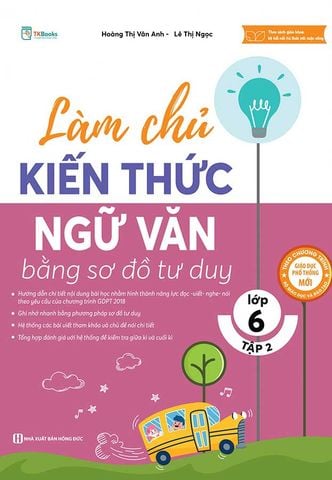 Làm Chủ Kiến Thức Ngữ Văn Bằng Sơ Đồ Tư Duy - Lớp 6 Tập 2