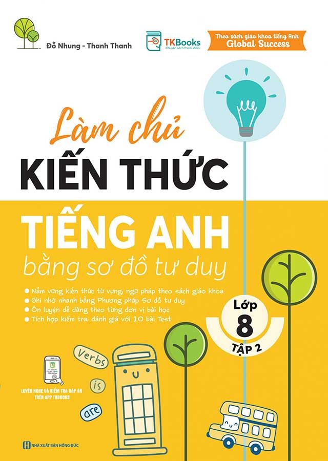 Làm Chủ Kiến Thức Tiếng Anh Bằng Sơ Đồ Tư Duy - Lớp 8 Tập 2