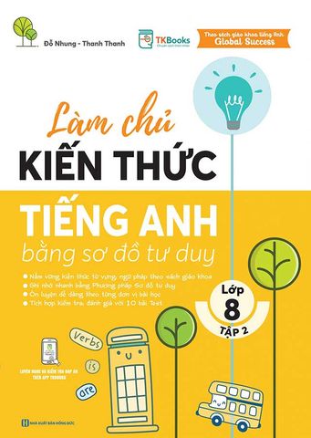 Làm Chủ Kiến Thức Tiếng Anh Bằng Sơ Đồ Tư Duy - Lớp 8 Tập 2