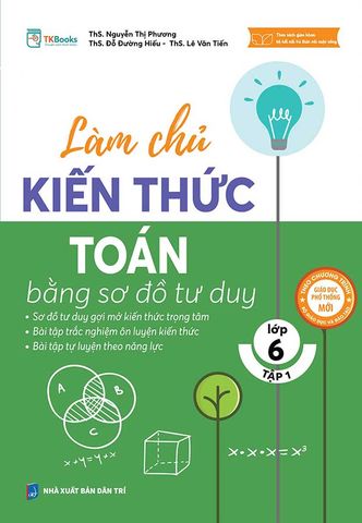 Làm Chủ Kiến Thức Toán Lớp 6 Bằng Sơ Đồ Tư Duy - Tập 1
