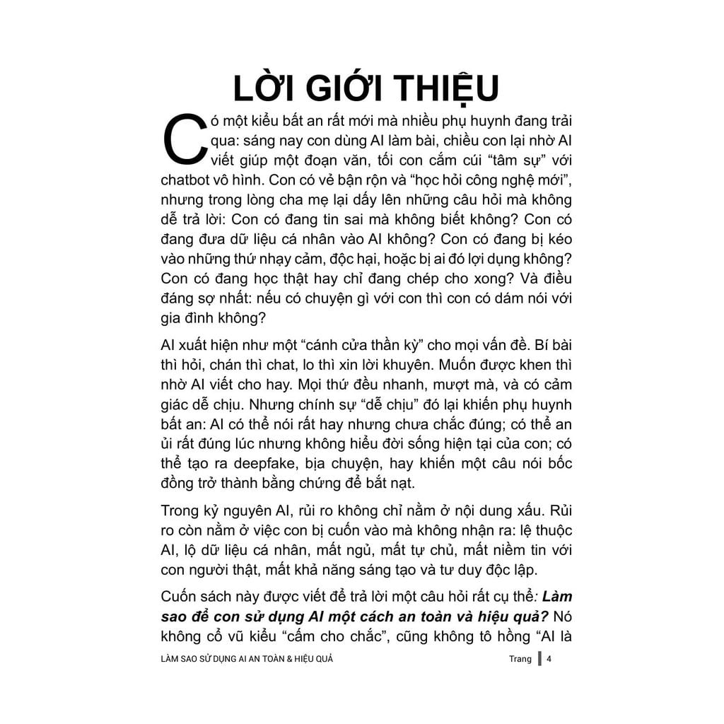 Làm Sao Để Con Sử Dụng Ai An Toàn Và Hiệu Quả
