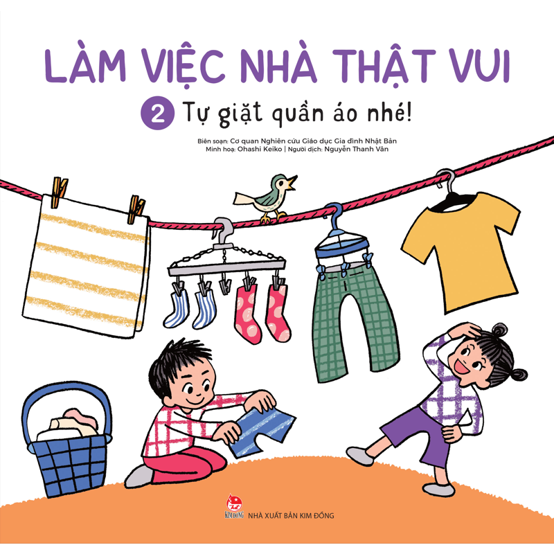 Làm Việc Nhà Thật Vui T2-Tự Giặt Quần Áo Nhé