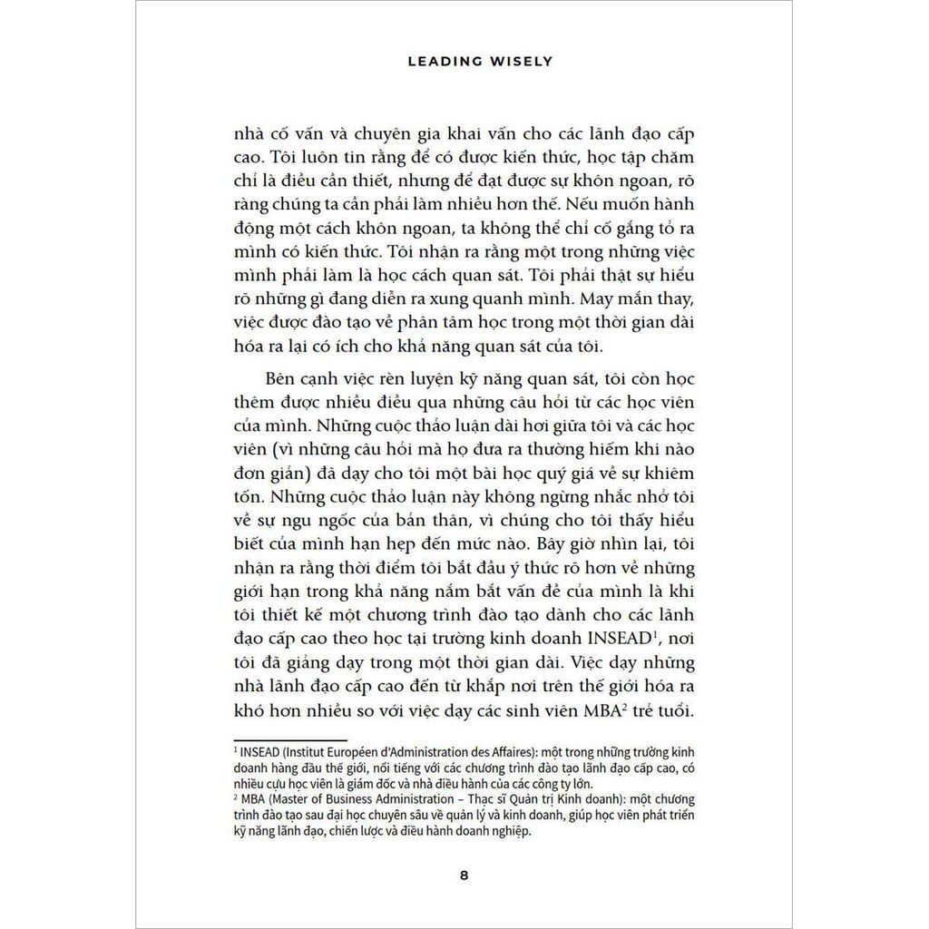 Lãnh Đạo Khôn Ngoan - Bản Lĩnh Vững Vàng Giữa Ngàn Biến Động