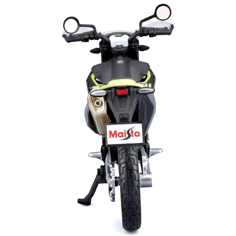 Maisto - Mô Hình Mô Tô Lắp Ráp 2023 Husqvarna 701 Supermoto 39180/MT39051AL