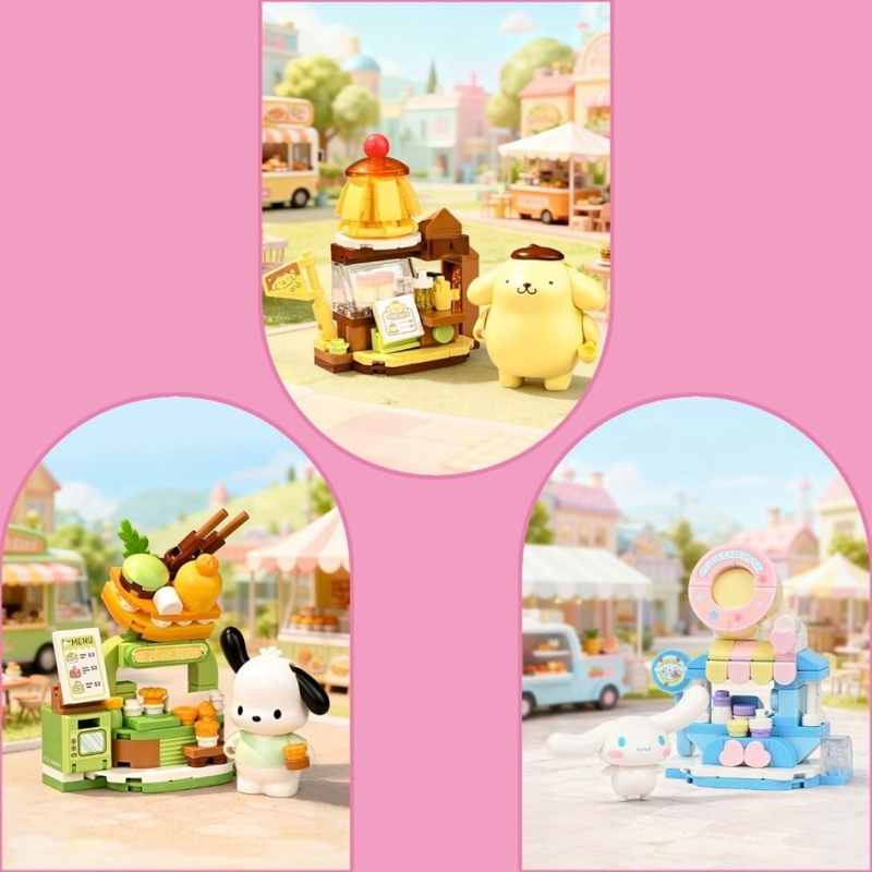 Keepplay Lắp Ráp Hộp Mù Sanrio - Snack Shop K20897 (Giao mẫu ngẫu nhiên)