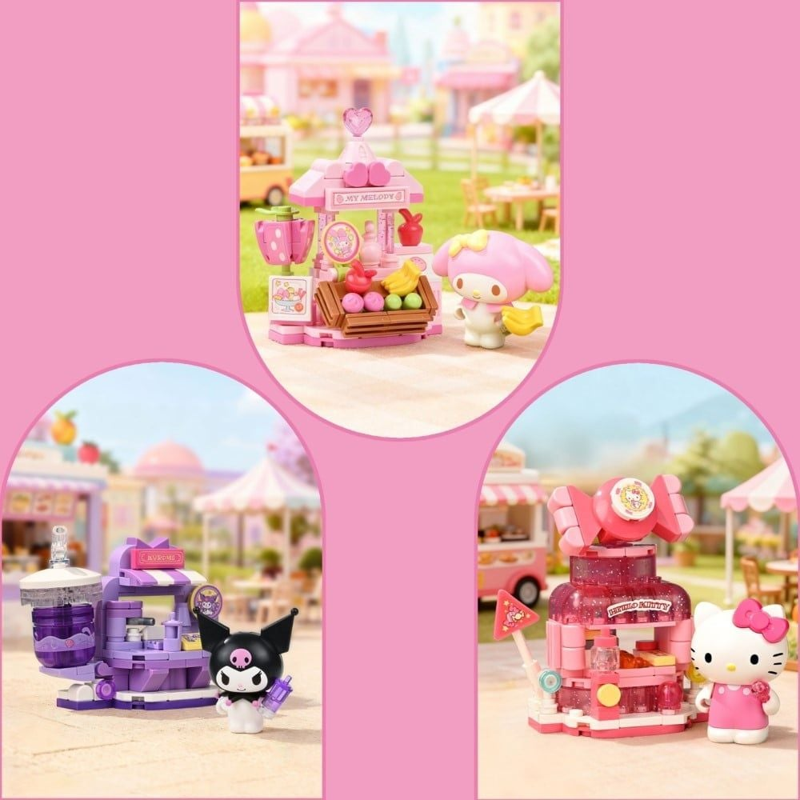 Keepplay Lắp Ráp Hộp Mù Sanrio - Snack Shop K20897 (Giao mẫu ngẫu nhiên)