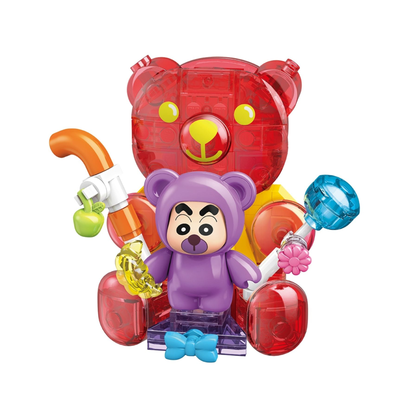 Đồ Chơi Lắp Ráp Keepplay Shinchan Colorful gummies K20624