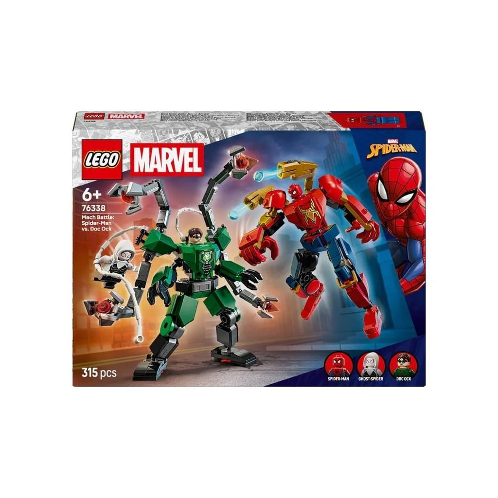 Lego Superheroes Mech Battle: Spider-Man Vs. Doc Ock 76338
