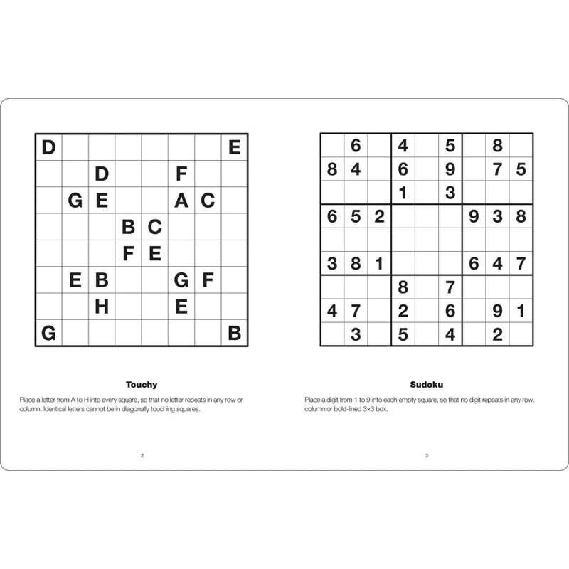 Large Print Puzzle Book - Brain Training