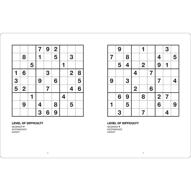 Large Print Puzzle Book - Sudoku - Aqua