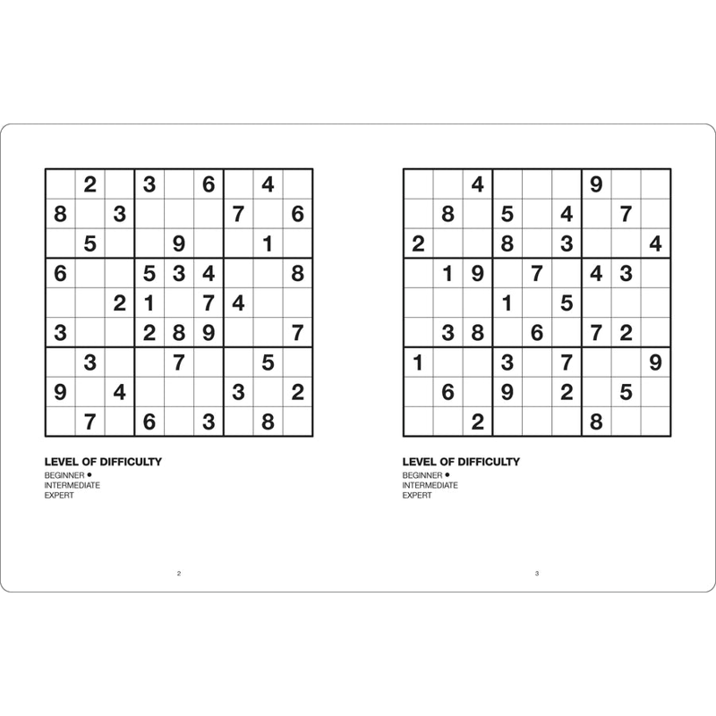 Large Print Puzzle Book - Sudoku - Aqua