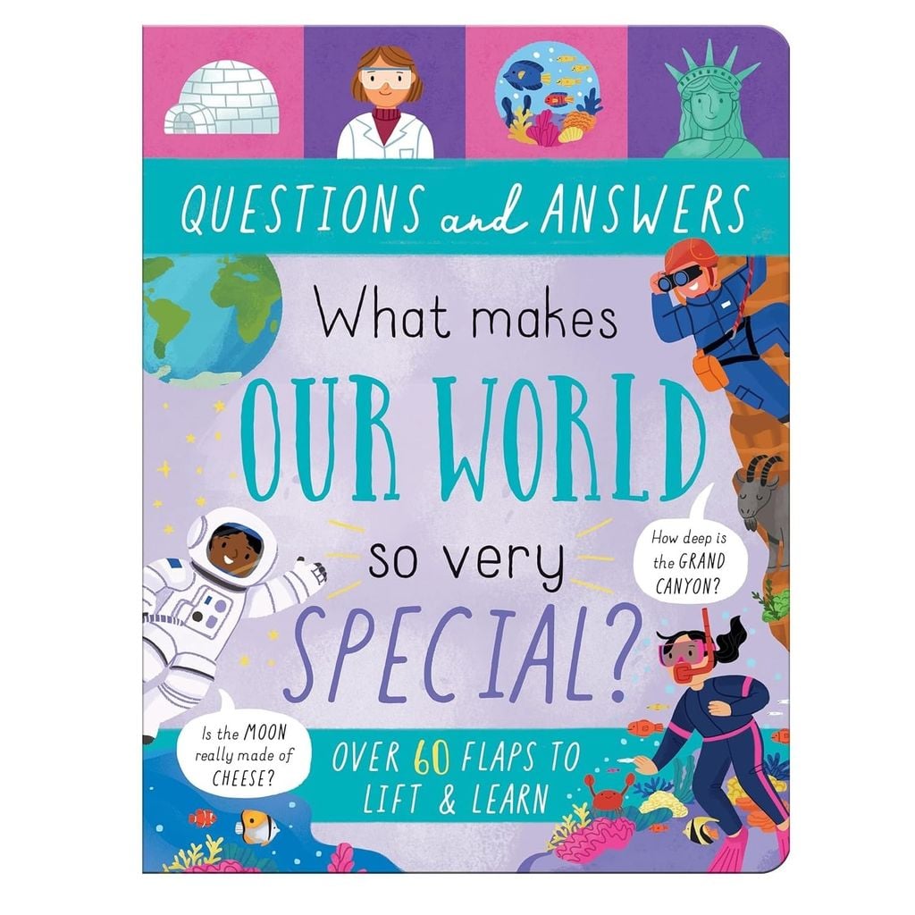Large Q&A Flap Book - Our World