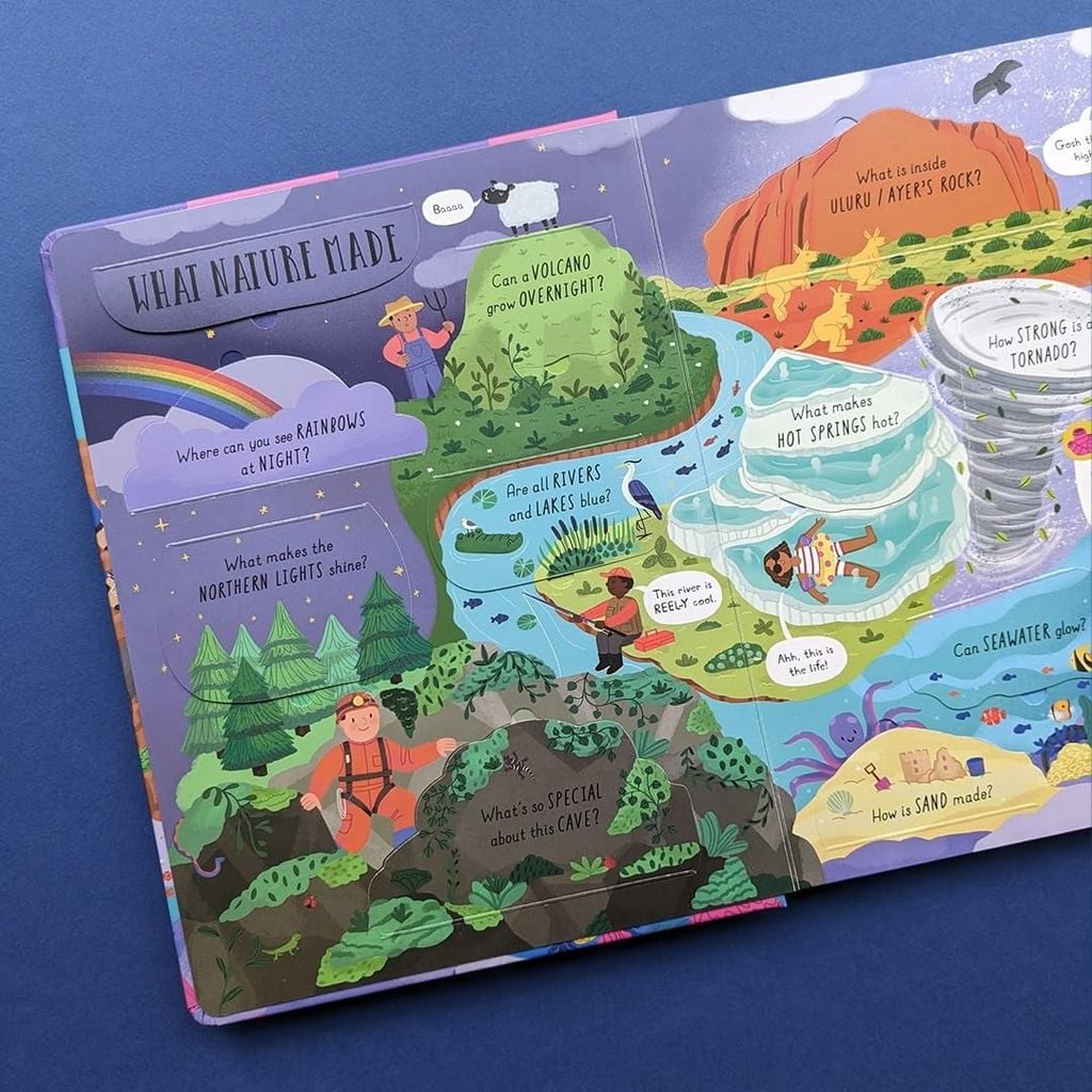 Large Q&A Flap Book - Our World