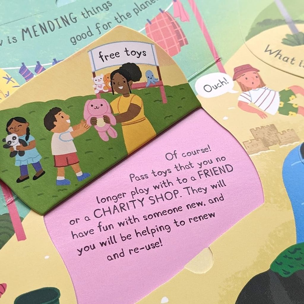Large Q&A Flap Book - Our World