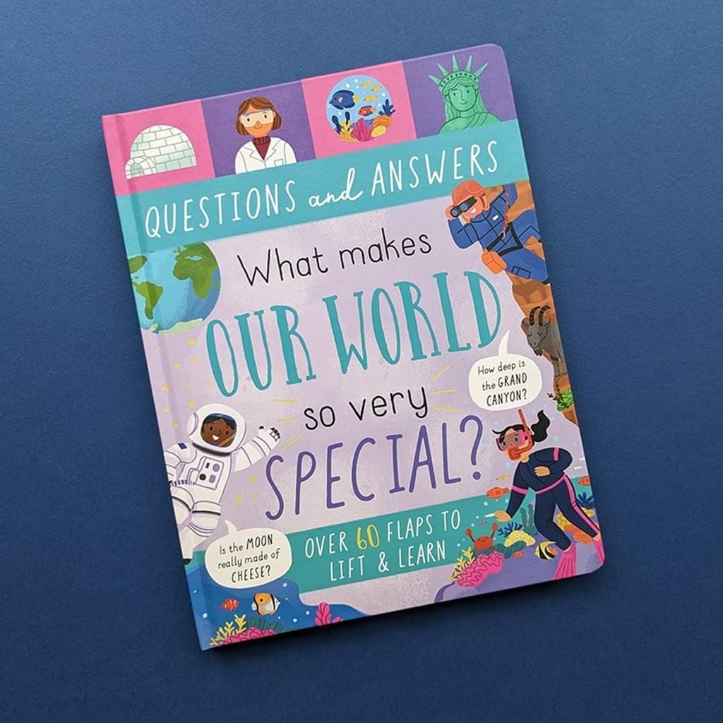 Large Q&A Flap Book - Our World