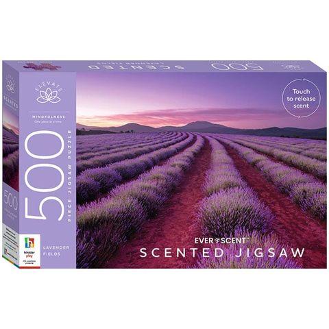 Elevate Scented 500pc Jigsaw: Lavender Fields