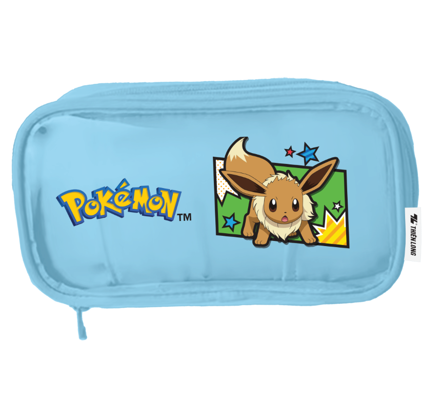 Pokemon - Túi Đựng Bút Pca-024/Pkm Xanh (Túi 1) (5404-Tl)