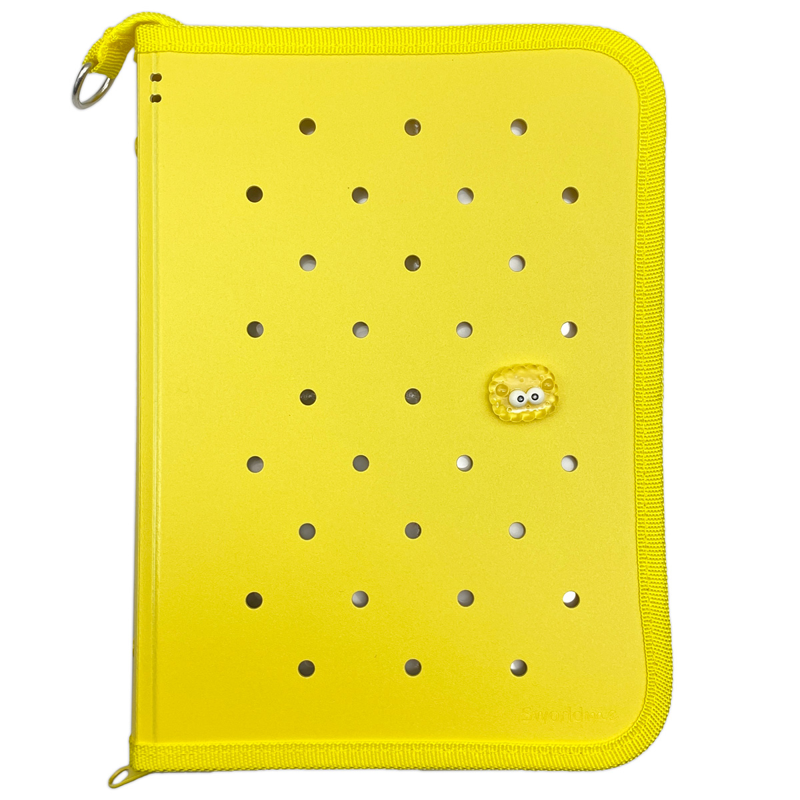 Sworld - Sổ Tay Sưu Tập A5 Kèm Charm Kéo Khóa - Yellow