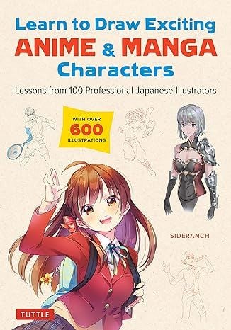 Learn To Draw Exciting Anime & Manga Characters
