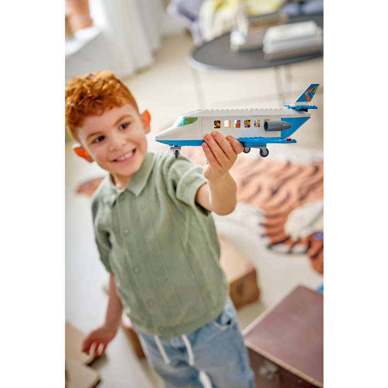 Lego City Đồ Chơi Lắp Ráp Máy Bay Chở Khách 60492 (Vta)