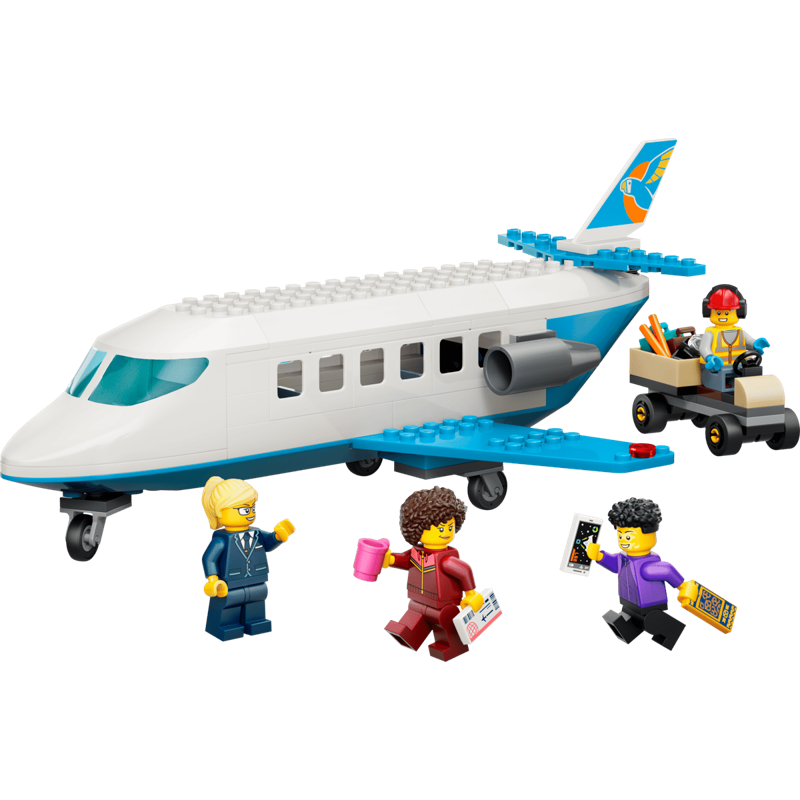Lego City Đồ Chơi Lắp Ráp Máy Bay Chở Khách 60492 (Vta)