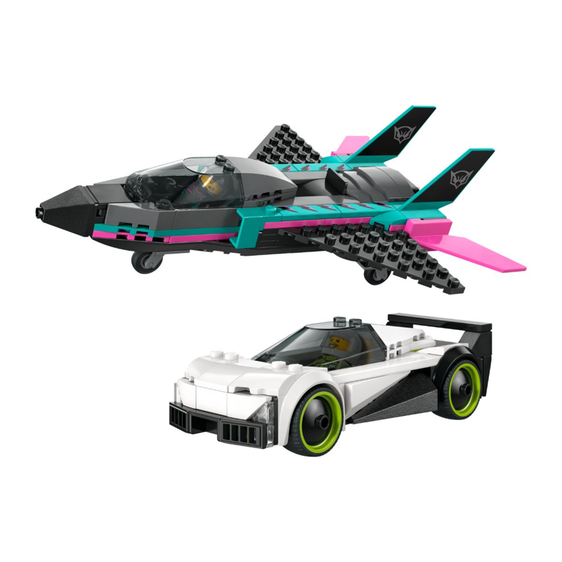 LEGO City Jet Vs. Car 60489